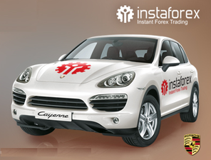 Розыгрыш автомобиля Porsche Cayenne среди реальных счетов от 1500$